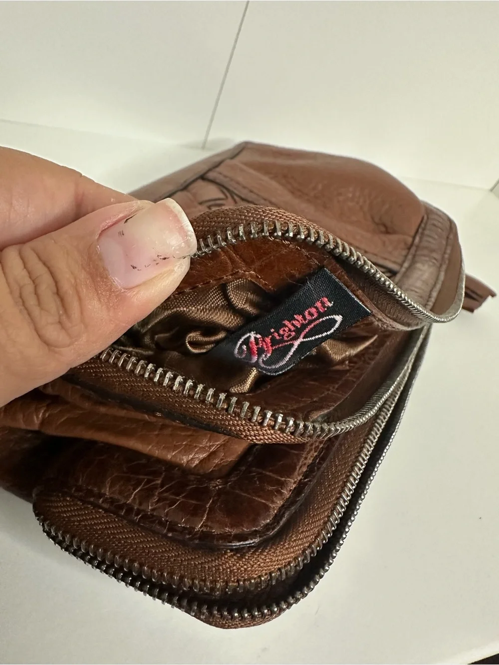 Brighton magnetic double wallet